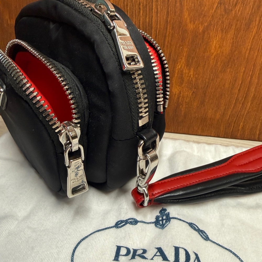Prada Tessuto Round Wristlet - Picture 6 of 6